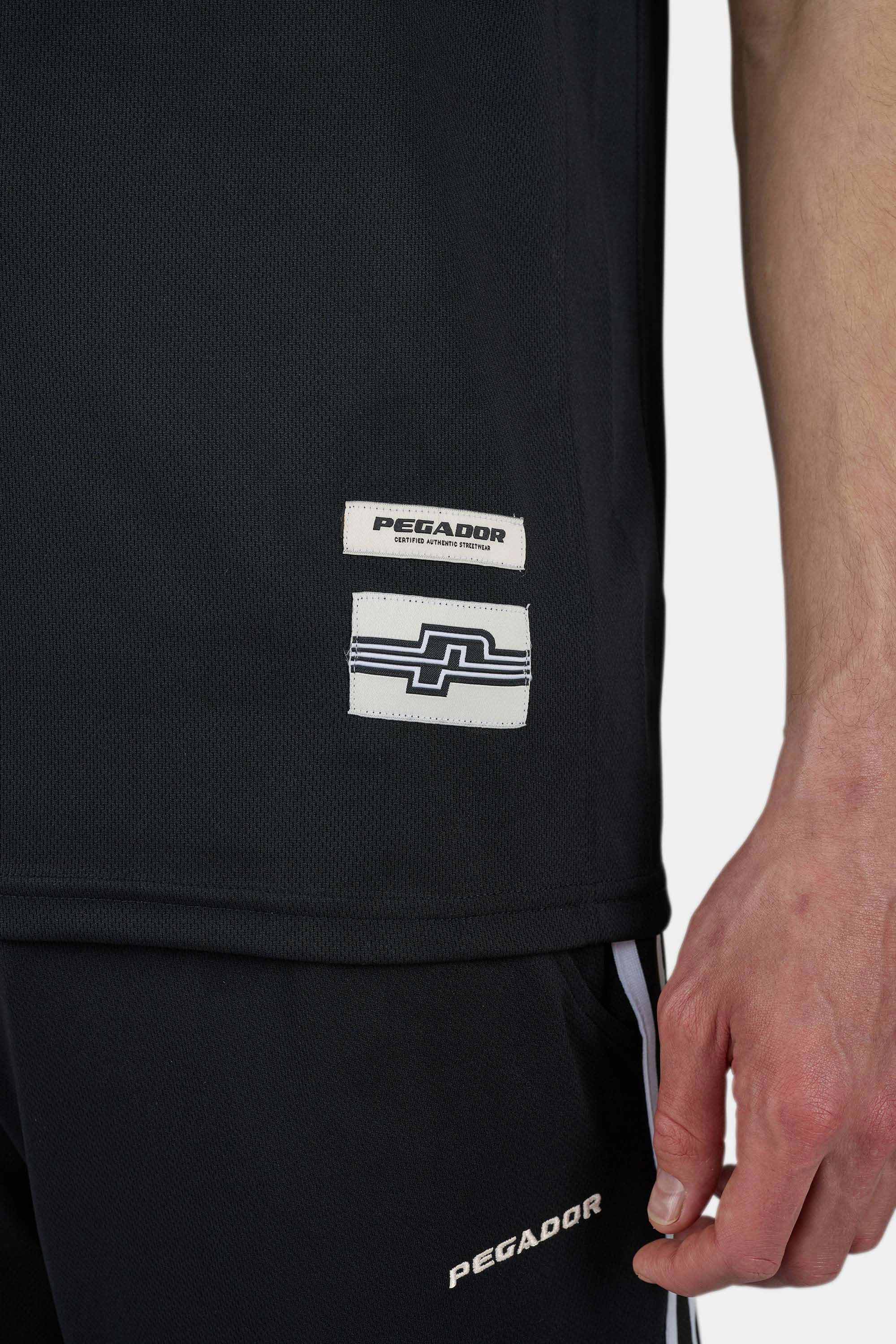 Jaydan Mesh Tanktop Black