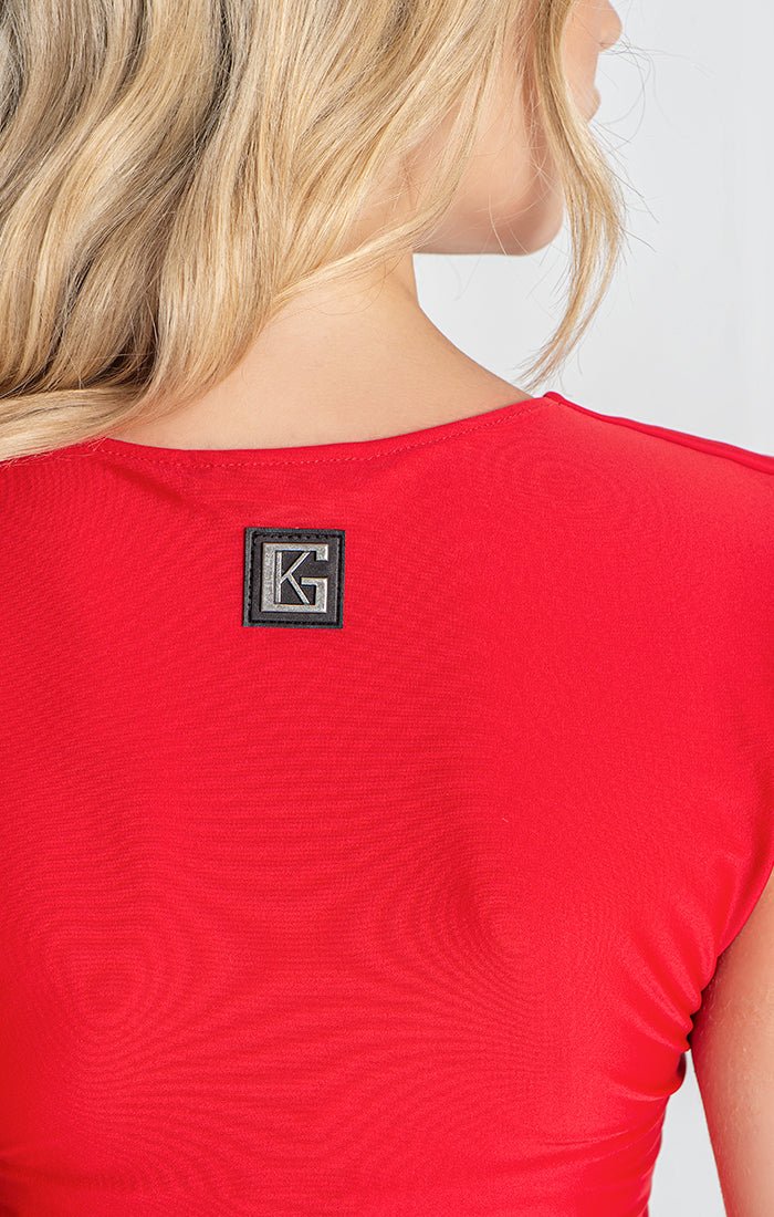 RED RESORT DRESS - Drakkar shop