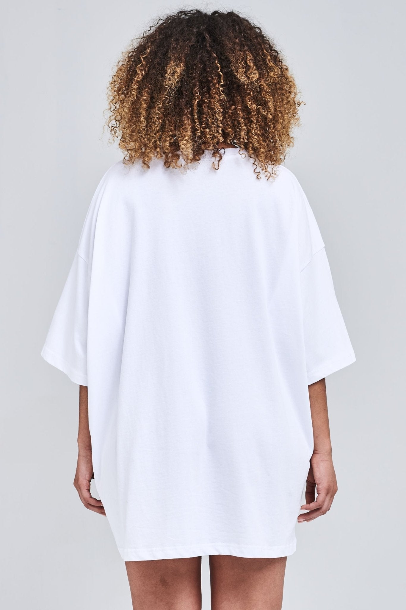 GOLDEN GATE LOGO SKIRT TEE WHITE - Drakkar shop