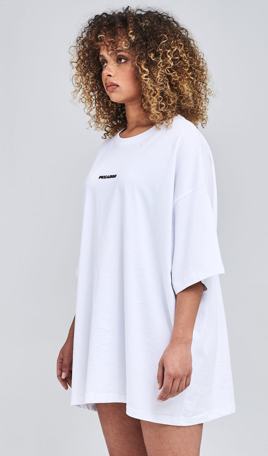 GOLDEN GATE LOGO SKIRT TEE WHITE - Drakkar shop