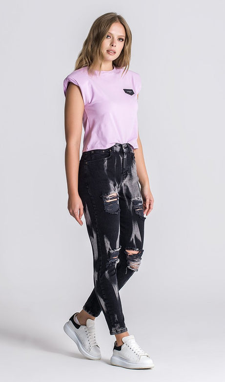 LAVENDER CORE BOXY TEE - Drakkar shop