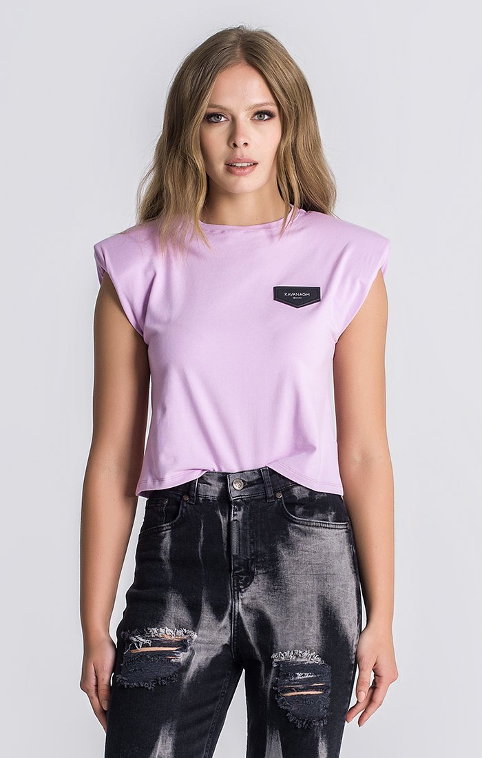 LAVENDER CORE BOXY TEE - Drakkar shop