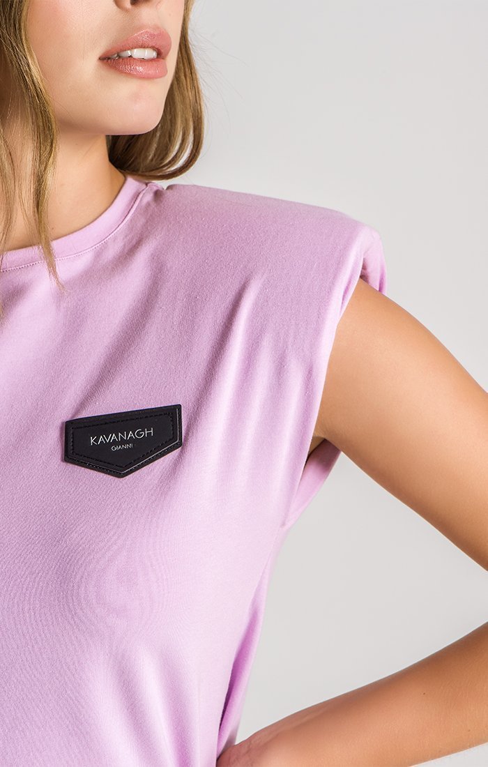 LAVENDER CORE BOXY TEE - Drakkar shop